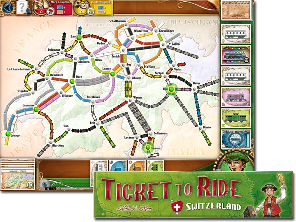 Ticket to Ride（チケットトゥライド）スイス