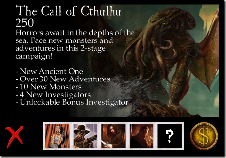 Elder Sign:Omen The Call of Cthulhu