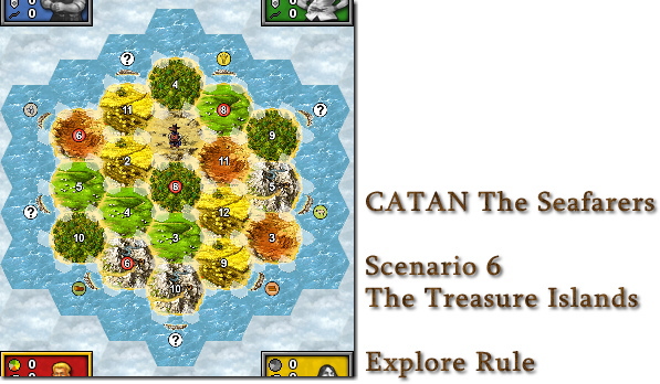 Catan Scenario6 The Treasure Islands