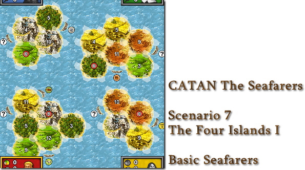 Catan Scenario7 The Four Islands I