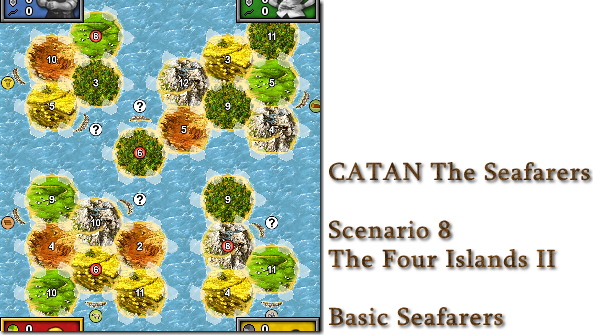Catan Scenario8 The Four Islands II