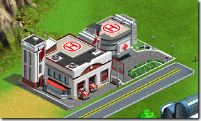 Virtual City 消防署・病院（Fire Station、Hospital）