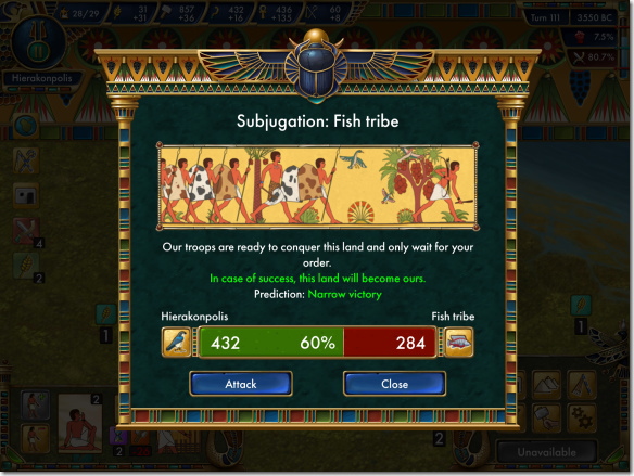 Predynastic Egypt 戦争シーン