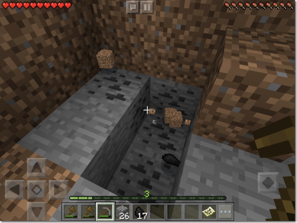 Minecraft 石炭鉱脈